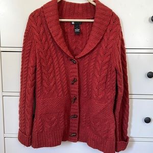 100%WOOL! Cozey Cardigan